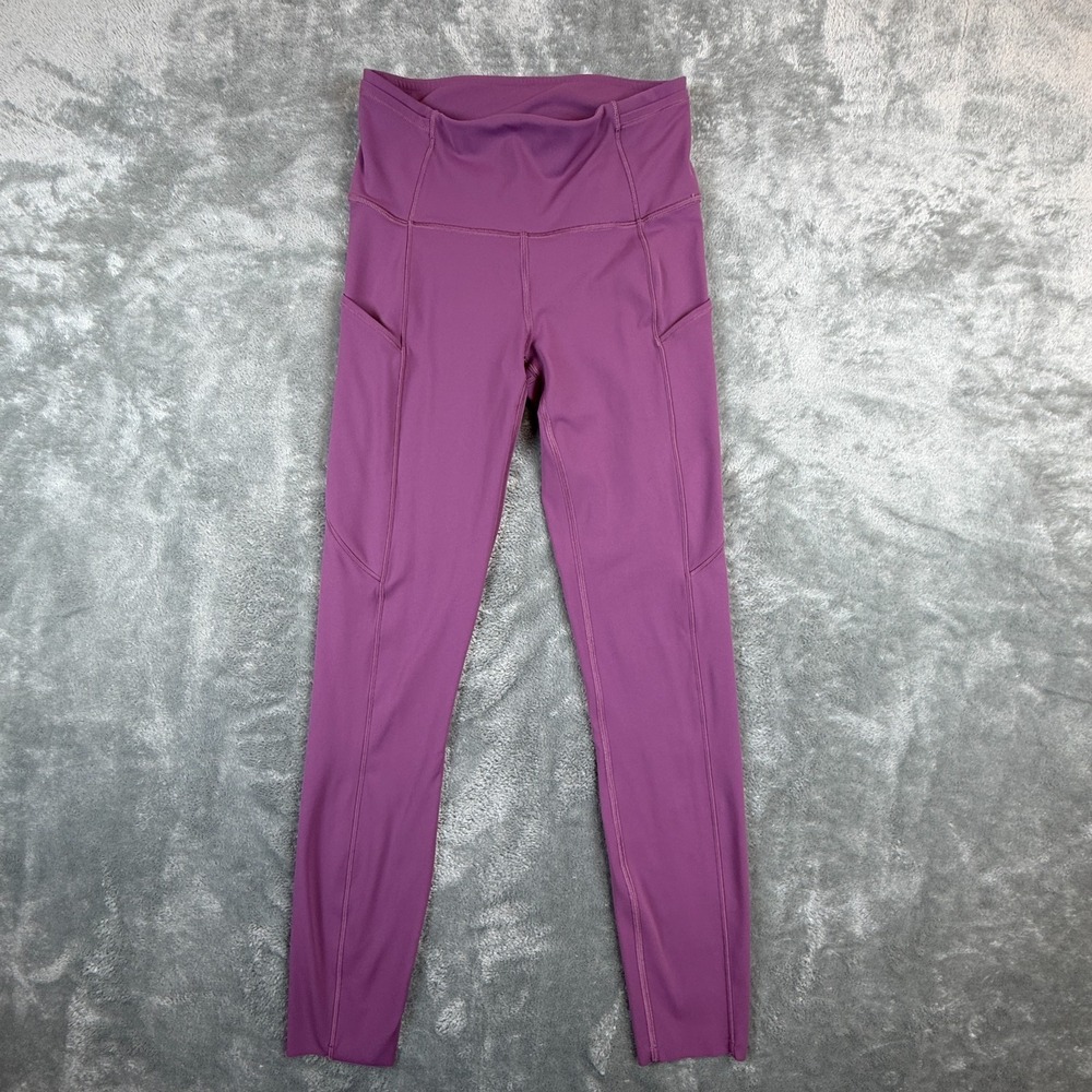 Lululemon Fast and Free Tight II Sz 4 Non Reflective Nulux 7/8 Length 25" Inseam